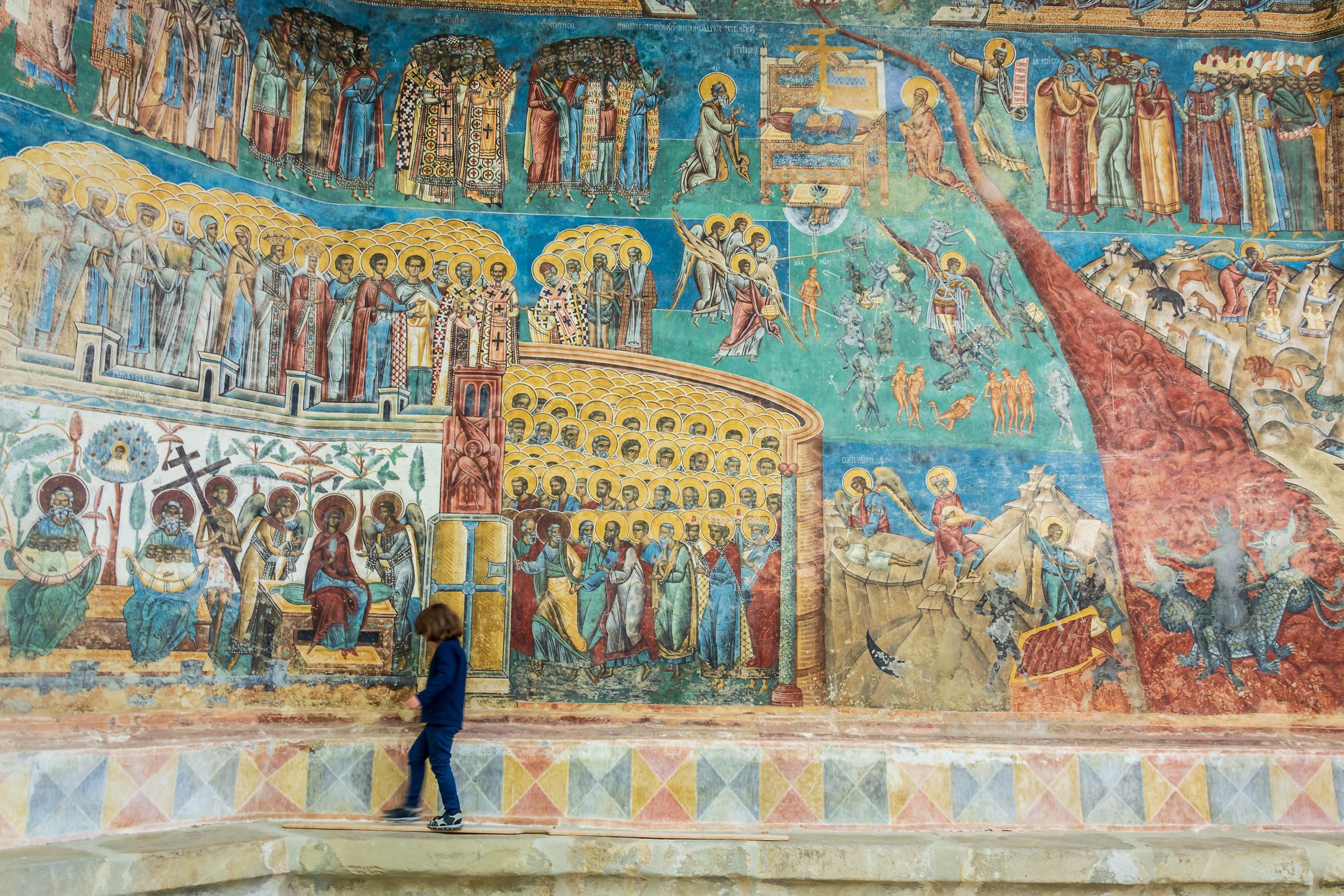 Voronet Monastery - Detail