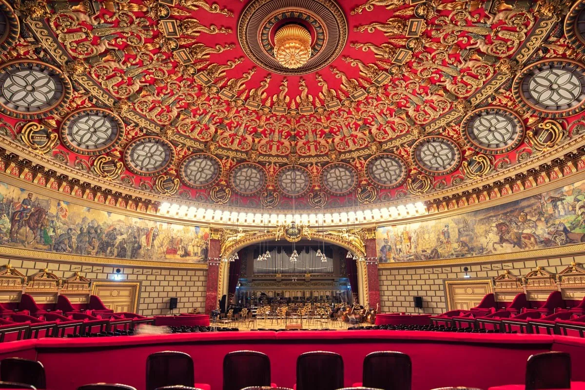 Romanian Athenaeum interior