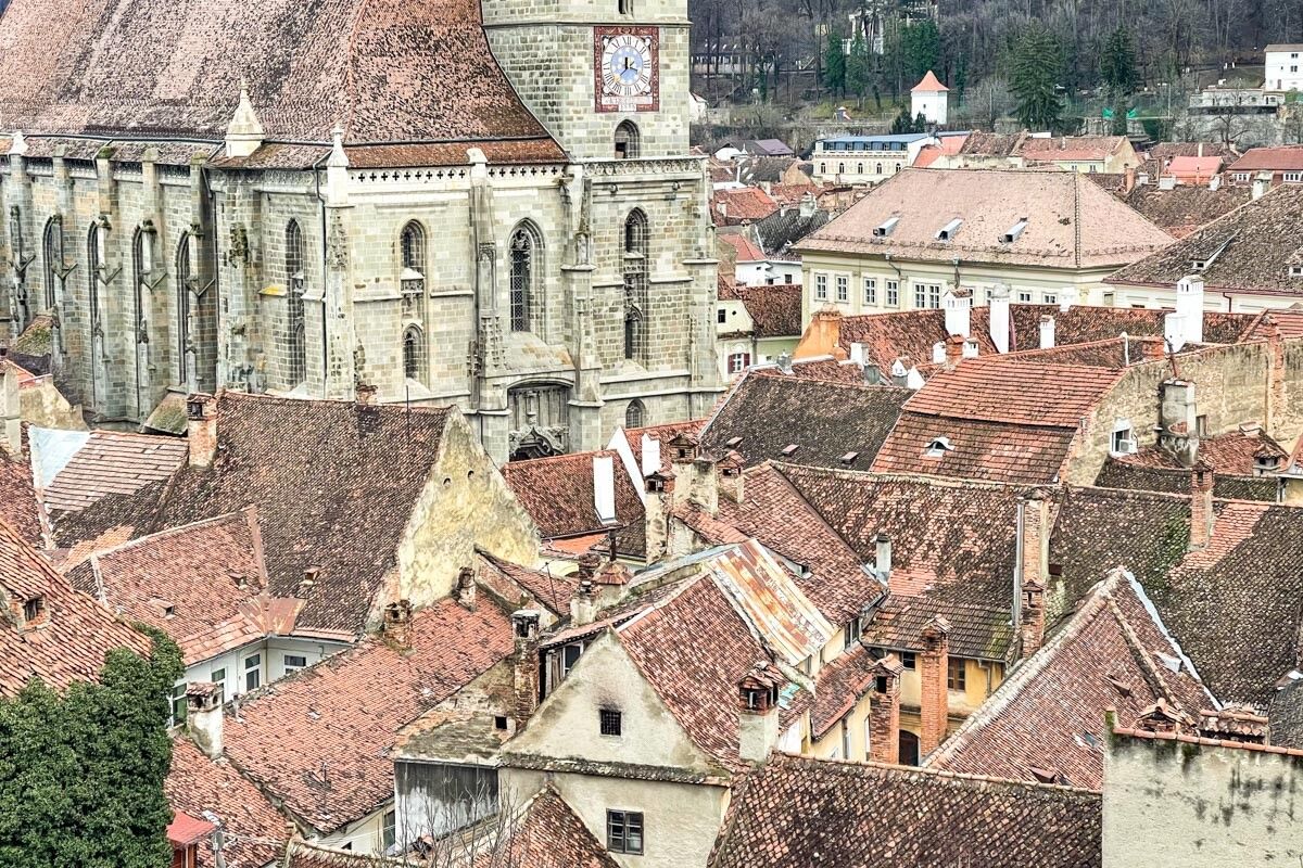 Brașov - view from the Black Tower