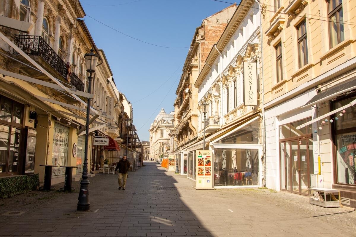 Bucharest Old Town Center