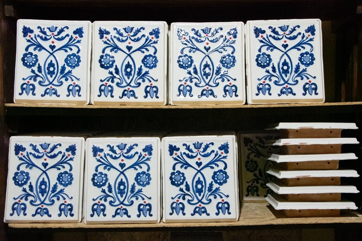 4 days in Saxon Country - Michael Henning, terracotta tiles master