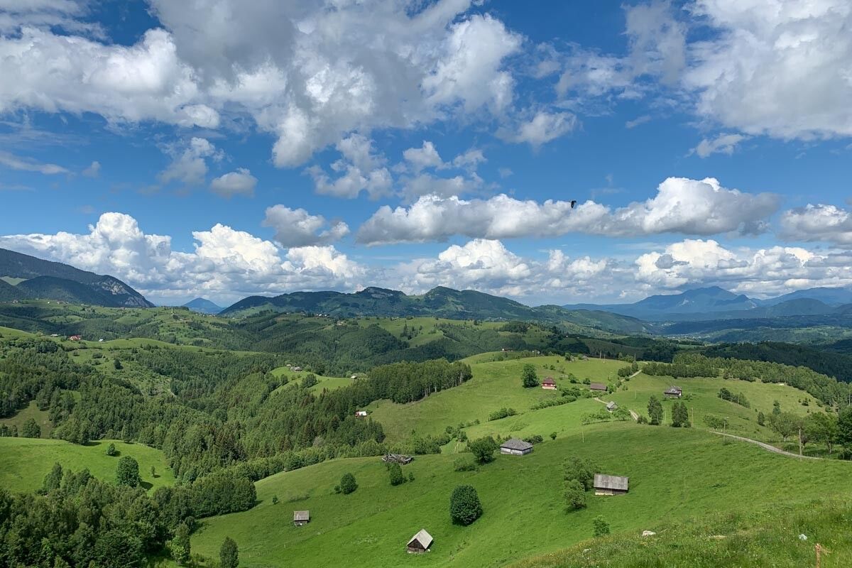 Sirnea village, Bran area