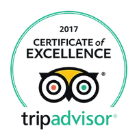 Tripadvisor Certificate of Excellence 2017